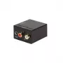 LogiLink CA0101 Adaptador de audio Toslink / RCA / jack negro