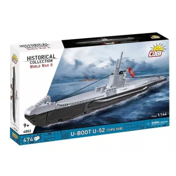 Set de construcción Cobi Submarino U-52 – modelo de 474 piezas