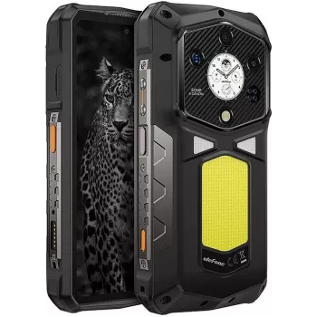 Smartphone robusto UleFone Armor 29 Ultra – pantalla FHD+ de 6,67 inch, MediaTek Dimensity 9300+, 16 GB RAM, 5G, Dual SIM, batería de 21.200 mAh, negro