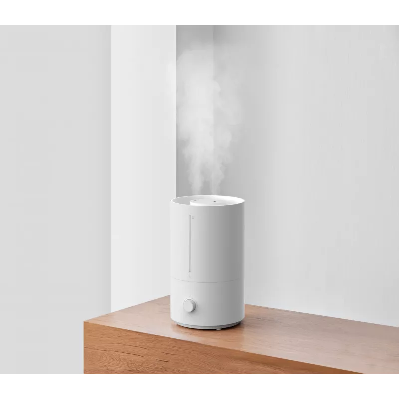 Humidificador ultrasónico Xiaomi 2 Lite 4 L 23 W — blanco, 300 ml/h, control giratorio