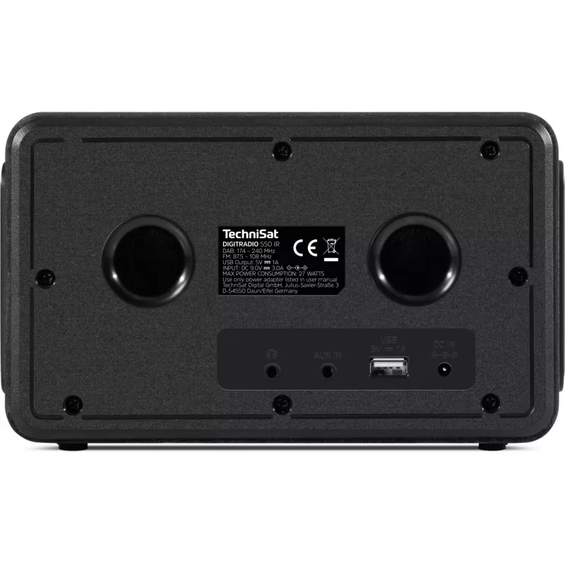 Radio personal TechniSat DigitRadio 550 IR Digital DAB+ FM 100W