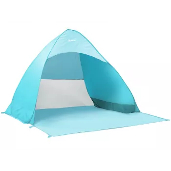 Tienda de playa pop-up TRACER Tracer 46954 — protección UV ligera, refugio portátil