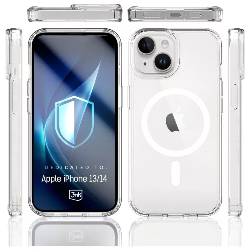 Funda protectora 3MK Armor MagCase para Apple iPhone 16 Plus – diseño resistente de ajuste delgado