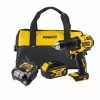 Taladro atornillador a batería DeWalt DCD709M1 18V, 65 Nm, 1 batería de 4,0 Ah