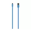 Cable USB Tellur TLL155011 1 m USB A Micro-USB A, azul