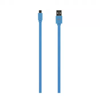 Cable USB Tellur TLL155011 1 m USB A Micro-USB A, azul
