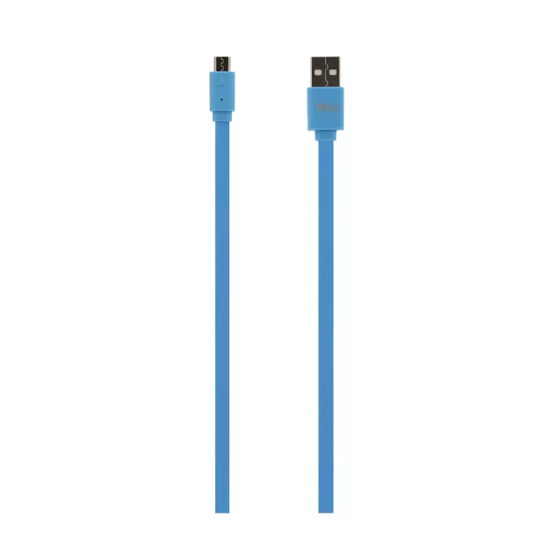 Cable USB Tellur TLL155011 1 m USB A Micro-USB A, azul