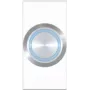 Kindermann 7464000443. Cantidad de módulos (máx.): 1 módulo(s). Color del producto: azul, acero inoxidable, blanco, Material: plástico, acero inoxidable. Ancho: 45 mm (7464000443