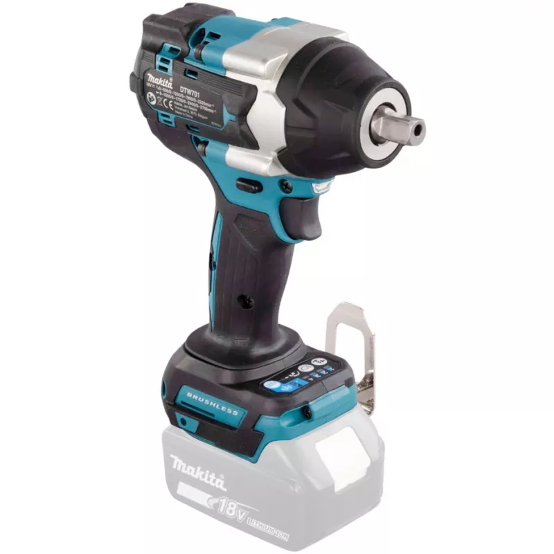 Makita DTW701Z Llave de impacto a batería 2700 rpm Negro, Azul