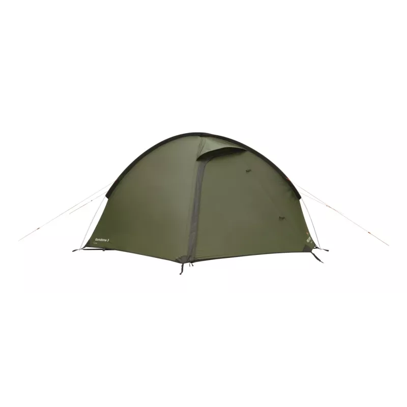 Tienda de cúpula/iglú Easy Camp Rondane 3 – 3 personas, doble techo de poliéster, varillas de aluminio, verde oscuro