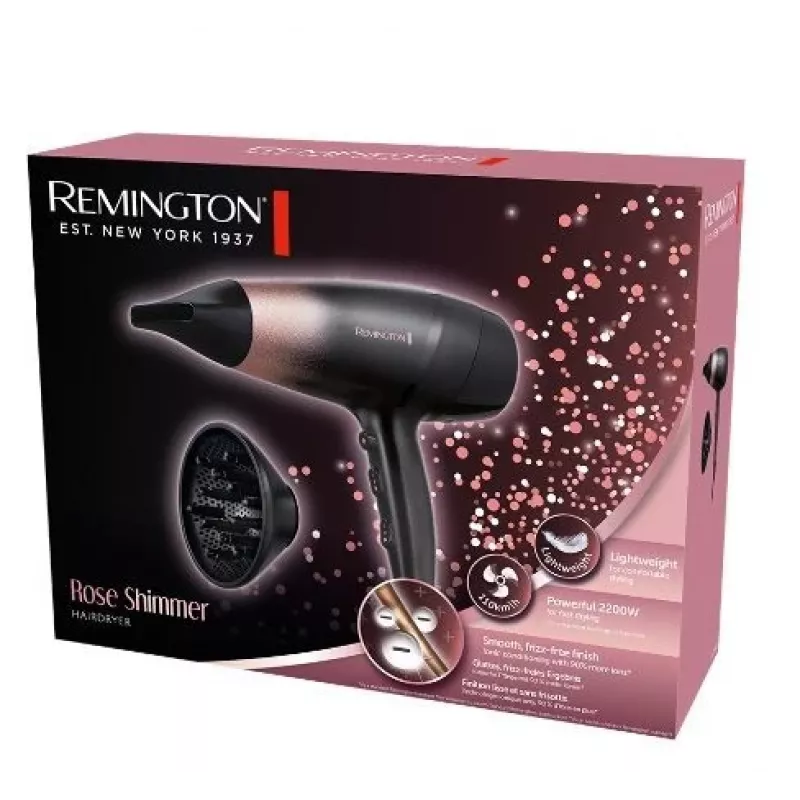 Secador de pelo 2200e 3 temp/2 vel Rosa Shimm