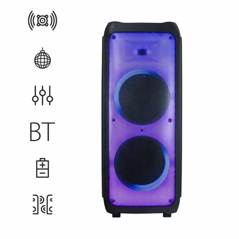 Altavoz portátil Manta SPK1202B250 BT, negro