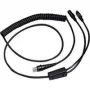 Honeywell - Cable de red / conmutador de teclado - RJ-45 (macho) - PS/2, 6 pines, fuente de alimentación - 3,0 m - enrollado - negro (CBL-720-300-C00)