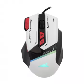 Ratón Baracuda BGM-042 MANTA Blanco USB