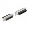 Conector macho crimp D-Sub de 25 contactos a 2 x conector hembra RJ45 DeLOCK 66833