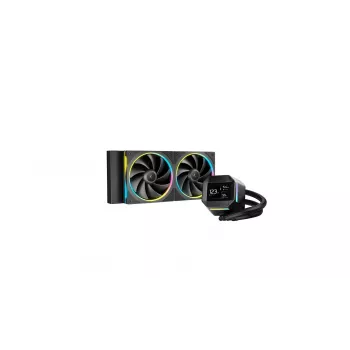 Kit de refrigeración líquida DeepCool LM240 12 cm Negro