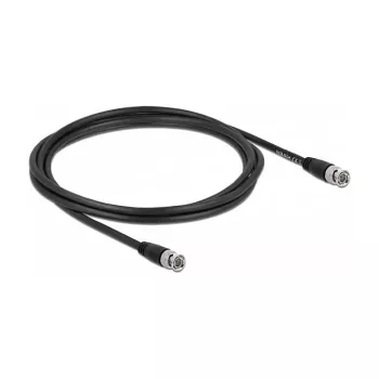 Cable coaxial DeLOCK 80082 2 m BNC negro