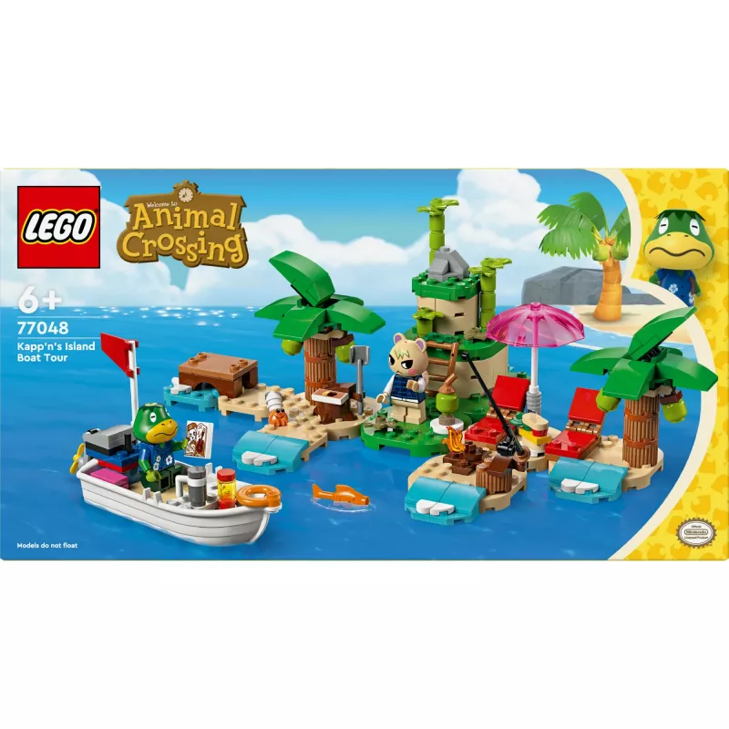 LEGO Set de construcción 77048 Animal Crossing Excursión en barco con la isla del capitán