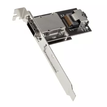 SilverStone SA011 - Adaptador SAS interno a externo - SAS 24Gbit/s - Mini SAS (SFF-8087) (H) a 4 x Mini SAS de 26 pines (H)