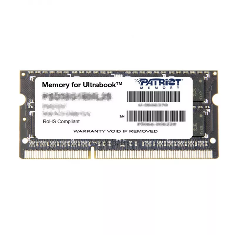 Patriot Signature Ultrabook PSD38G1600L2S memoria RAM DDR3 SO-DIMM de 8 GB, 1600 MHz (PC3-12800), CL11