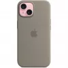 Funda de silicona con MagSafe para iPhone 15 – Clay