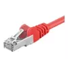 Wentronic Goobay Cable de red CAT 5e, F/UTP, rojo, 2 m - CCA mezcla de cobre (50152)