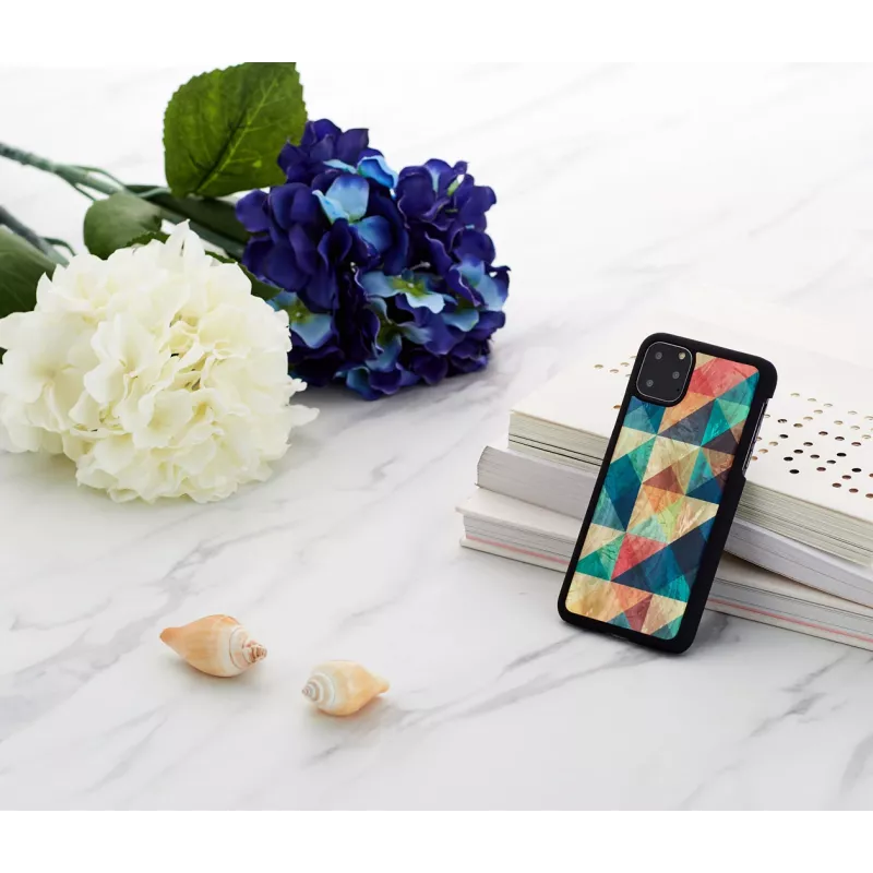 Funda para smartphone iKins para iPhone 11 Pro Max — Mosaic Negro funda protectora