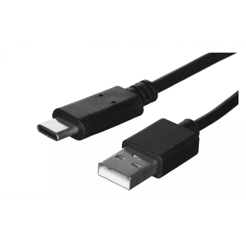 Cable USB-A a USB-C LANBERG CA-USBO-20CU-0018-BK — USB 2.0, 1,8 m, negro