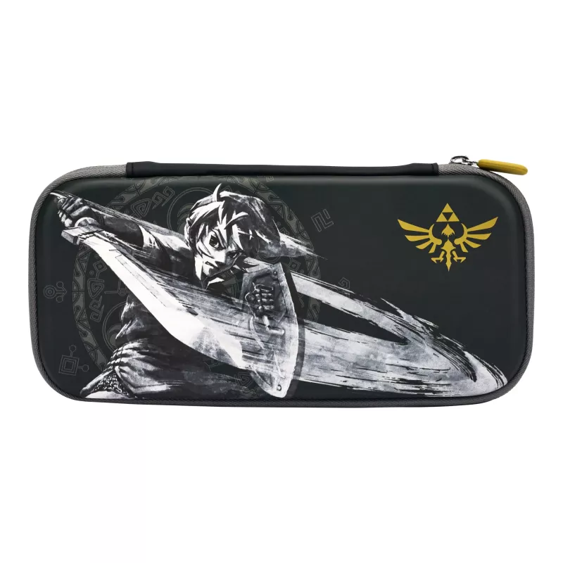 Power A NSCS0087-01, funda, Nintendo, negro, gris, blanco, fieltro, Nintendo Switch, Nintendo Switch Lite, resistente a arañazos