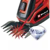 Tijeras para césped y arbustos EINHELL GE-CG 18/100 Li 18 V Li-Ion 2,5 Ah — recortadora inalámbrica, cuchillas 100 mm