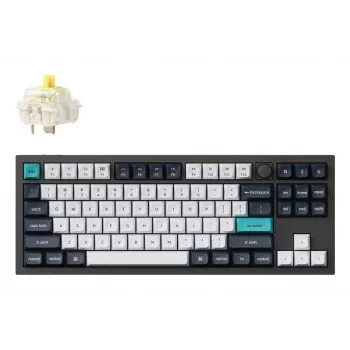 Teclado inalámbrico Q3 Max RGB/CARBON negro Q3M-M4 Keychron