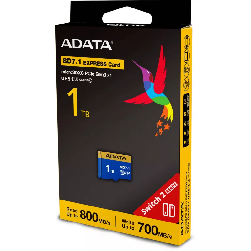 Tarjeta microSDXC ADATA 1 TB SD7.1 Express UD1TEX3L1-C