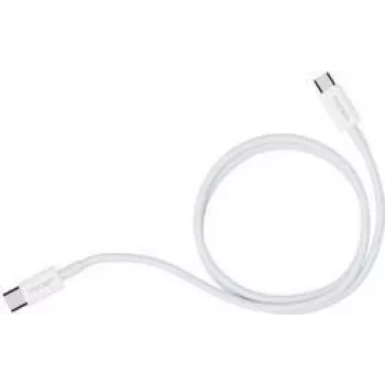 PEDEA cable de carga rápida y datos USB-C/USB-C, blanco (1 metro) (60040120)