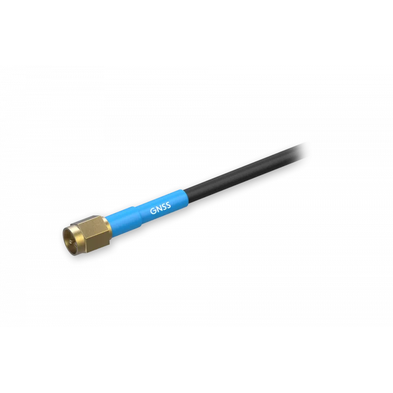 Antena de red Teltonika PR1KSG30, polarización circular, 2 dBi, 1,57542–1,602 GHz, conector macho SMA, 50 Ω, negra