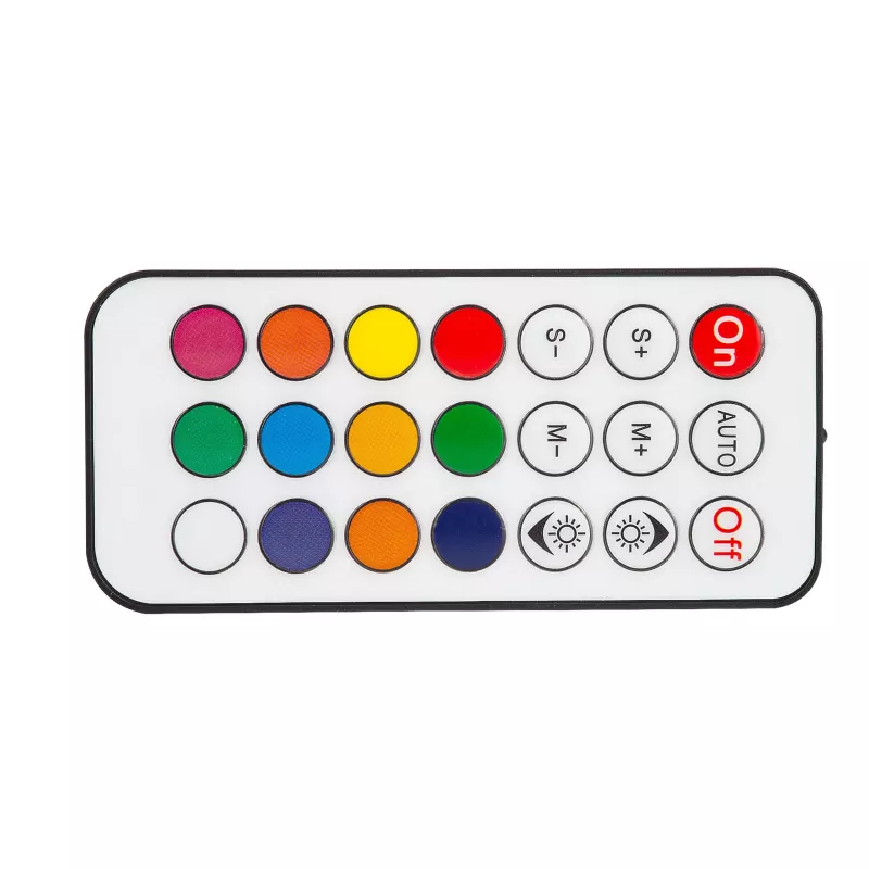 Akyga AK-CA-73 controlador de ventiladores RGB con mando a distancia, 12 conexiones (10 ventiladores + 2 tiras LED), alimentación Molex