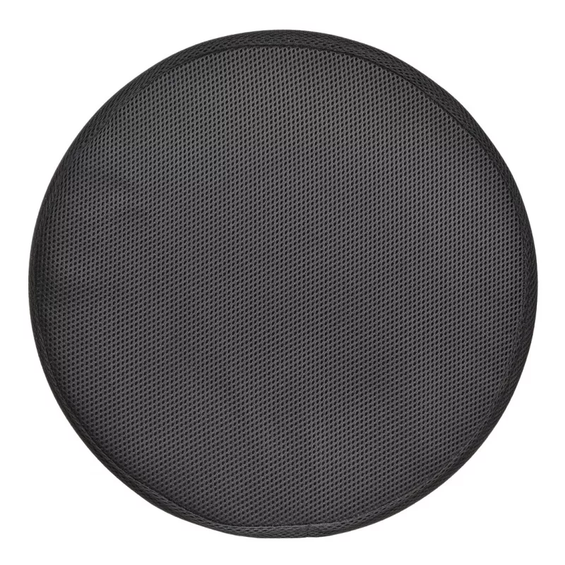 Cojín giratorio ortopédico ActionMed PO600AM — cojín redondo, giro 360°, 1,5 kg, negro