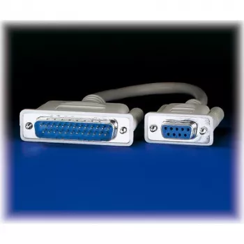 Cable de módem ROLINE 9 polos BU - 25 polos ST 6,0m (11.01.4560)