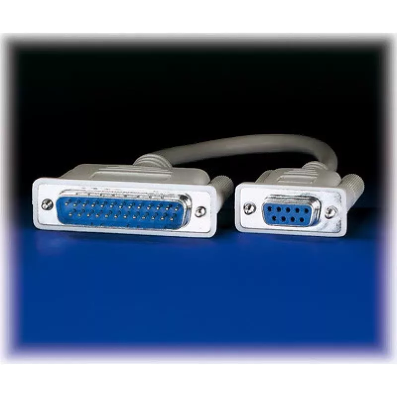 Cable de módem ROLINE 9 polos BU - 25 polos ST 6,0m (11.01.4560)