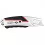Cúter Wedo 78 837 Negro Rojo Plata Hoja recambiable 60 mm Ancho 166 mm Largo