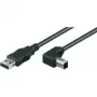Wentronic Goobay cable USB 2.0 Hi-Speed, negro, 3 m - conector macho USB 2.0 (Type-A) > conector macho USB 2.0 (Type-B) (68733)