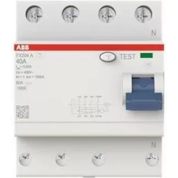 ABB Interruptor diferencial FX204A-40/0.03 4P tipo A 40A 30mA