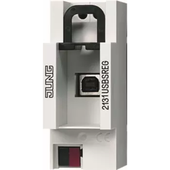 Jung KNX interfaz de datos USB 2131 USB S REG (2131USBSREG)