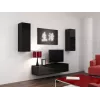 Soporte de TV Cama VIGO 140 30/140/40 negro/negro brillante