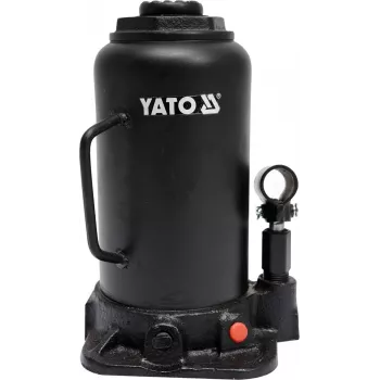 Gato mecánico YATO YT-17007, capacidad 20.000 kg, elevación 24,2–45,2 cm, émbolo 150 mm, cabezal Ø45 mm, peso 10,5 kg