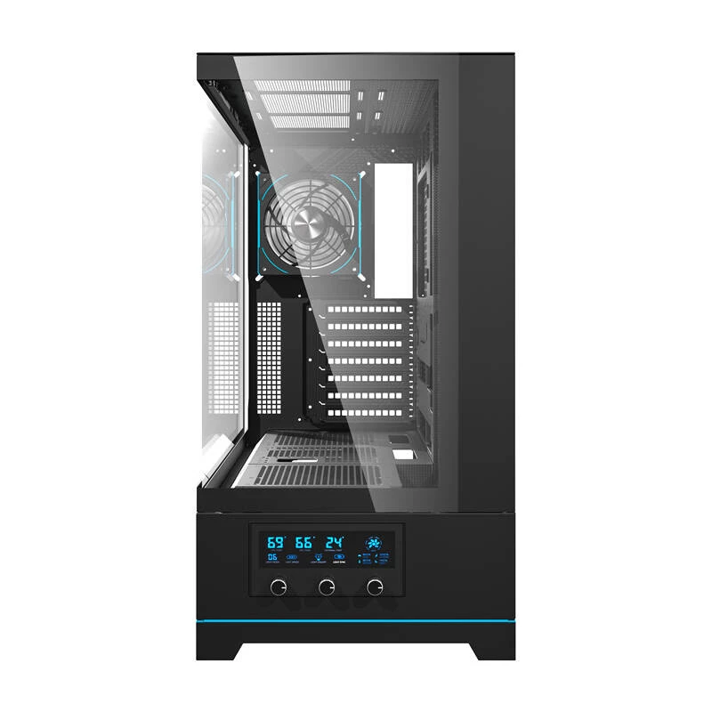 Caja para ordenador Darkflash DY451 PRO, ATX, negra