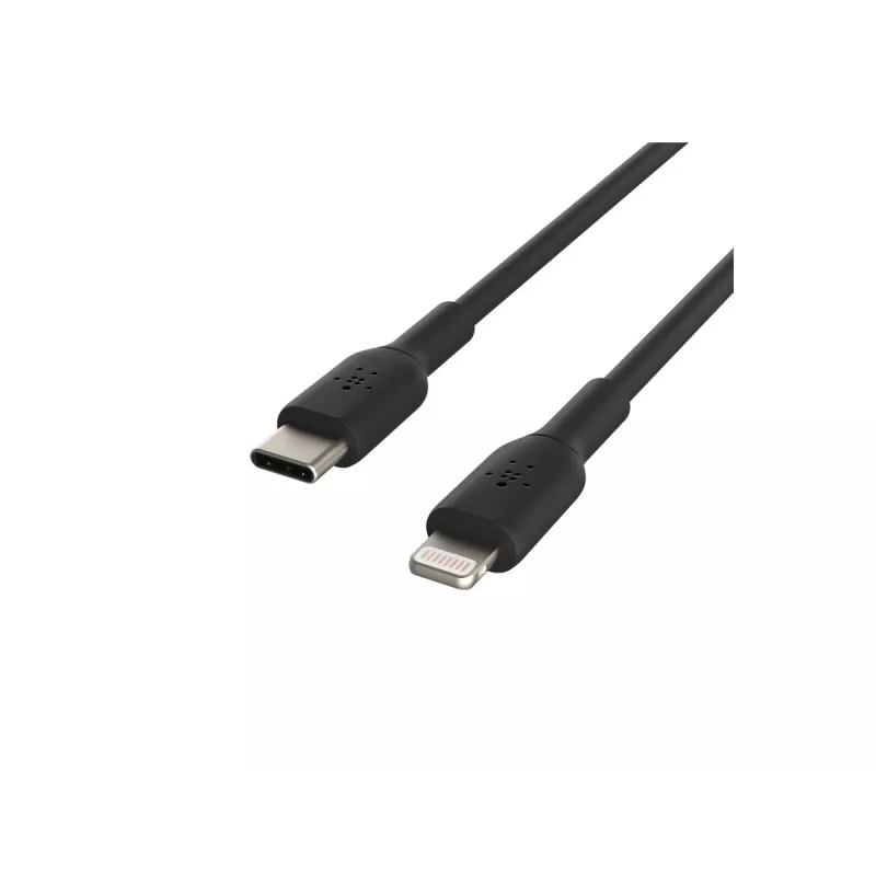 Cable Belkin CAA003BT1MBK Lightning 1 m negro