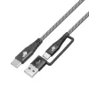 Cable USB-A a C TB AKTBXKUCTOA120B 1,2 m, negro