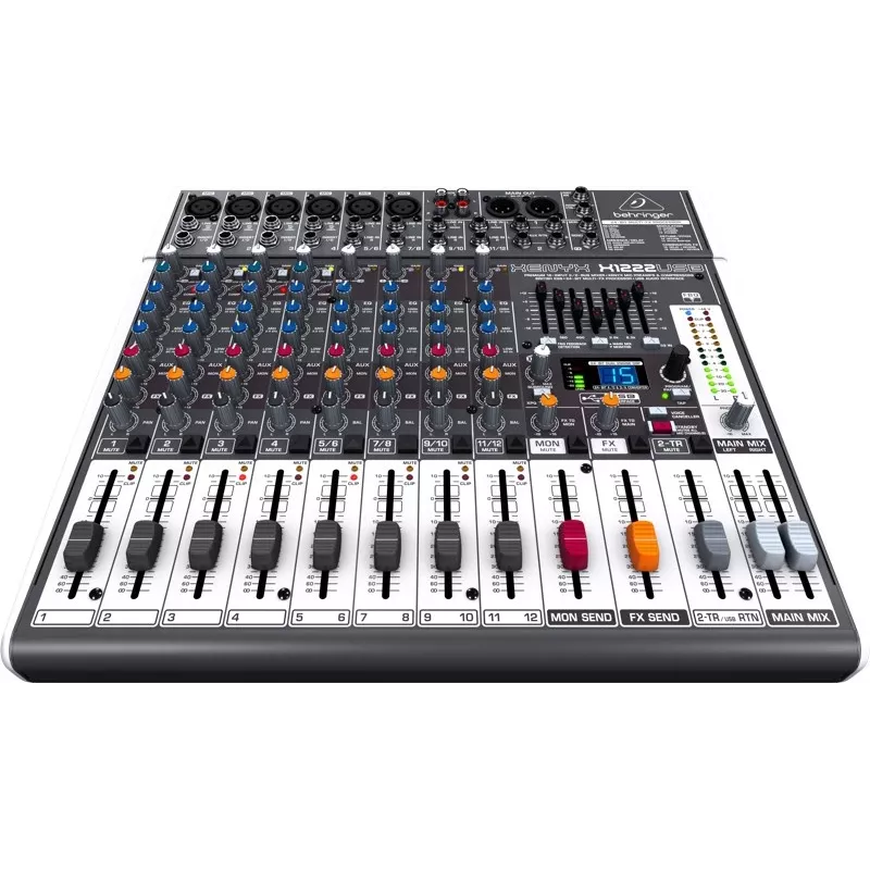 Mesa de mezclas Behringer X1222USB 4 canales