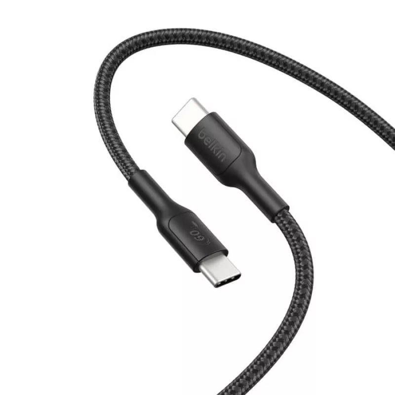 Cable gaming Belkin USB-C/USB-C 2 m trenzado Switch 2 ENA008hq2MBK (ENA008HQ2MBK)