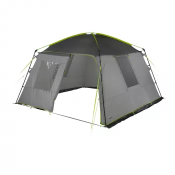 Pabellón Cabana (gris/lima, 3,5 m x 3,5 m)